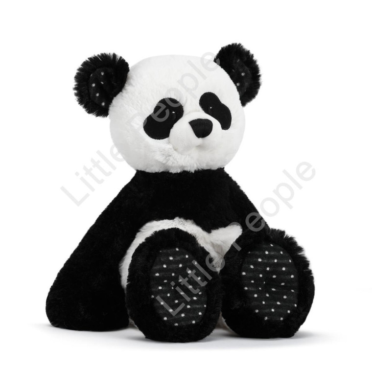 Demdaco Black & White - 33cm/13" Pita the Panda Plush