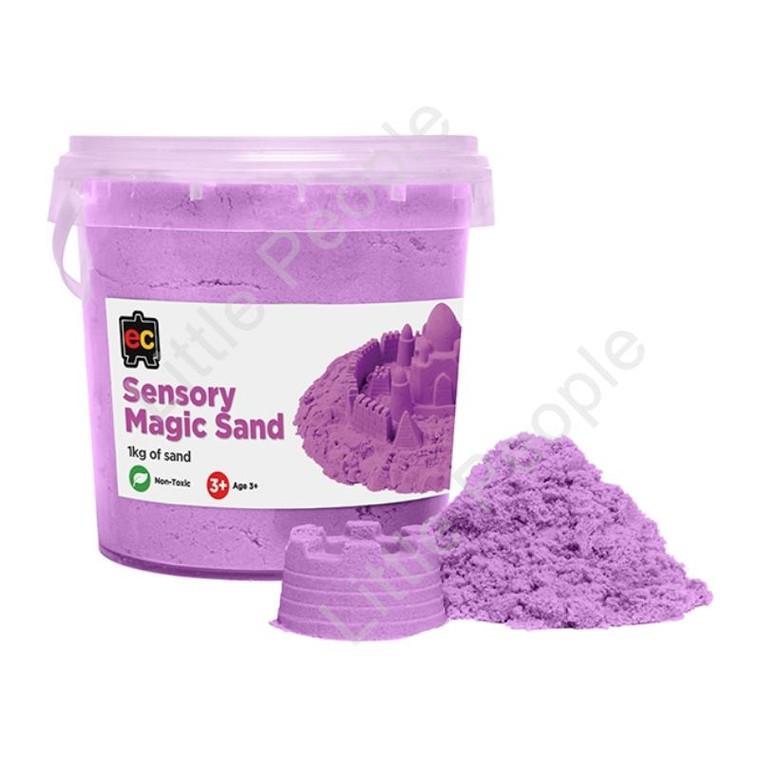 Sensory Magic Sand 1kg Tub Purple Non Toxic