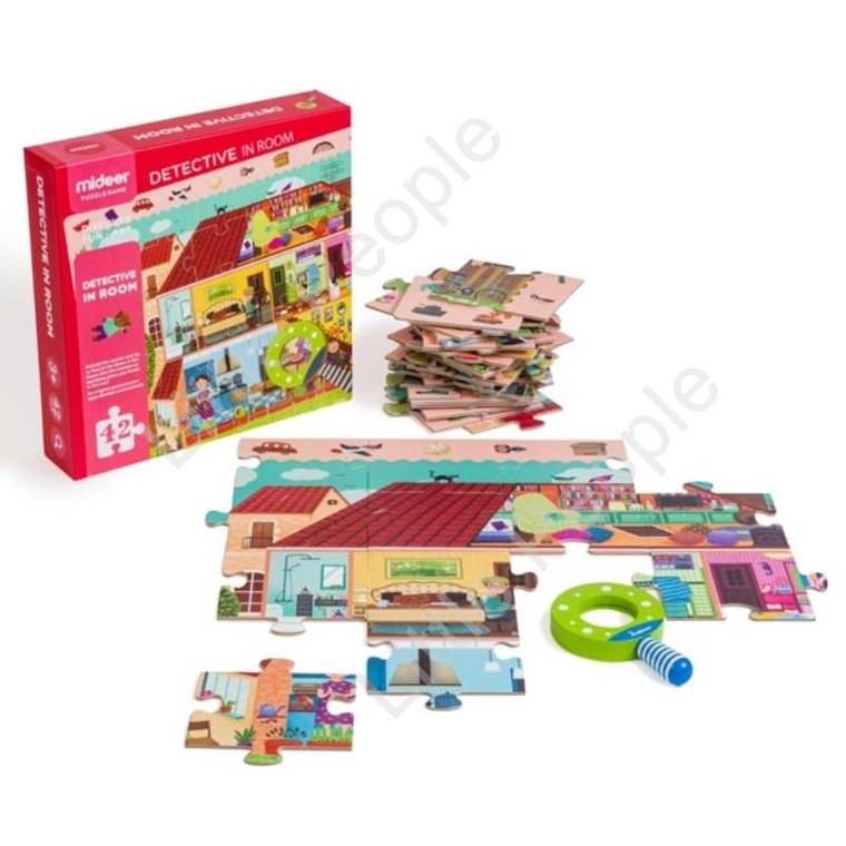 Mideer Detective In Room Puzzle