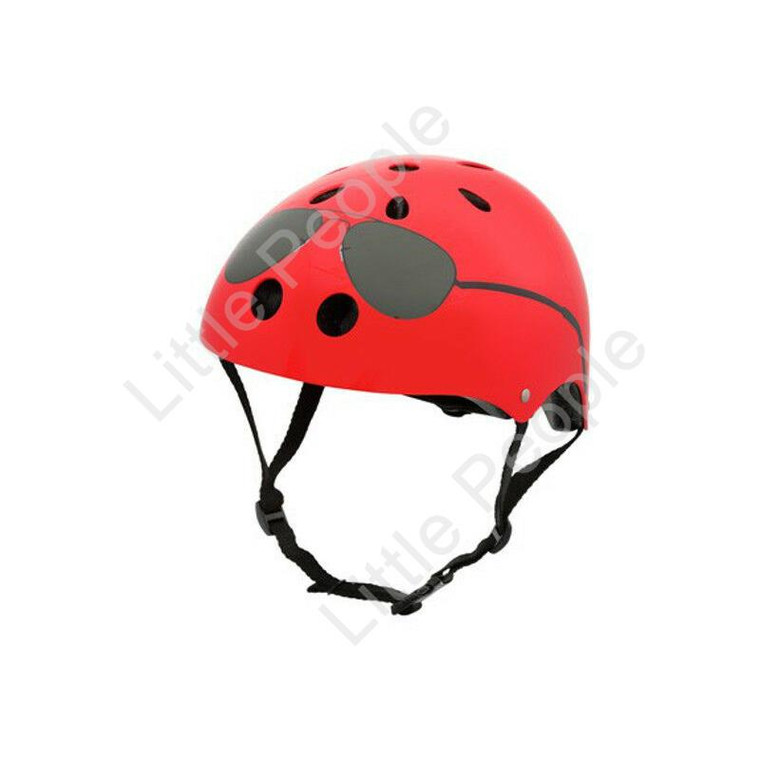 Mini Hornit Kids Bicycle Helmet Aviator Red Medium: 53-58cm LED