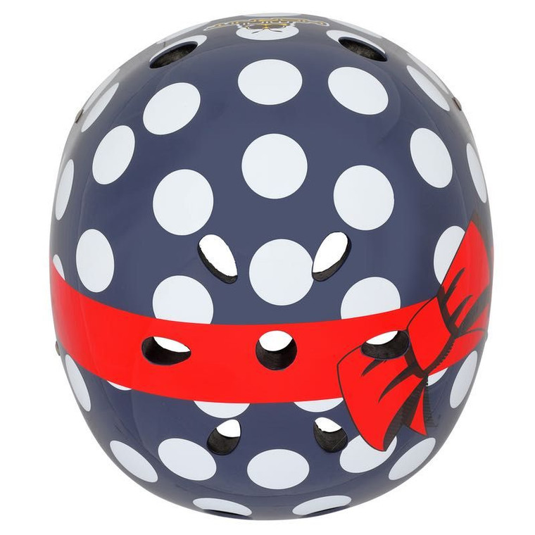 Mini Hornit Kids Bicycle Helmet Polka Dot Small LED: 48-53cm LED