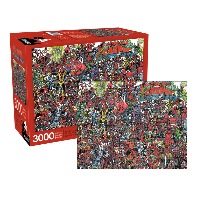 Aquarius Deadpool Cast 3000-Piece Jigsaw Puzzle