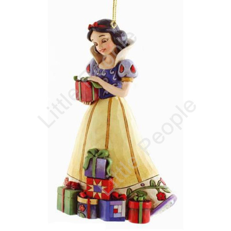 Disney Jim Shore Snow White Christmas Hanging Resin Ornament