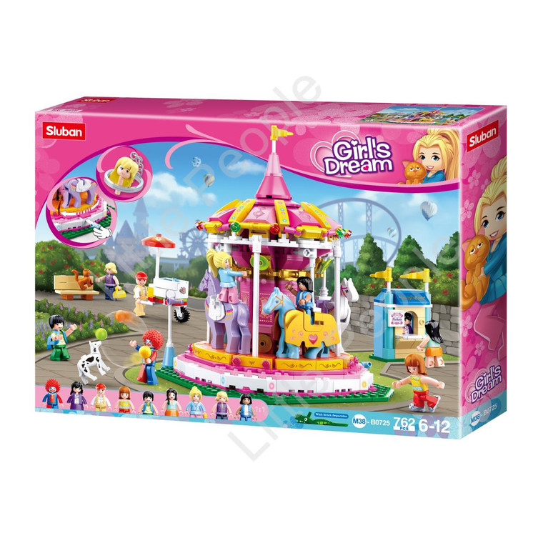 Sluban Compatible Building Blocks Merry go round