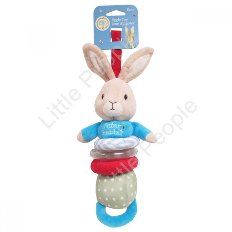 Beatrix Potter Peter Rabbit Jiggler Blue Toy