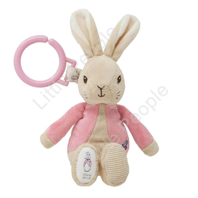 BEATRIX POTTER JIGGLER: FLOPSY ATTACHABLE Pink