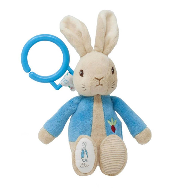 Beatrix Potter Jiggler Peter Rabbit Attachable Blue