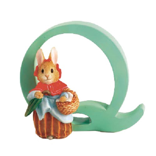 Peter Rabbit Letters - Letter "Q" with Mrs Rabbit