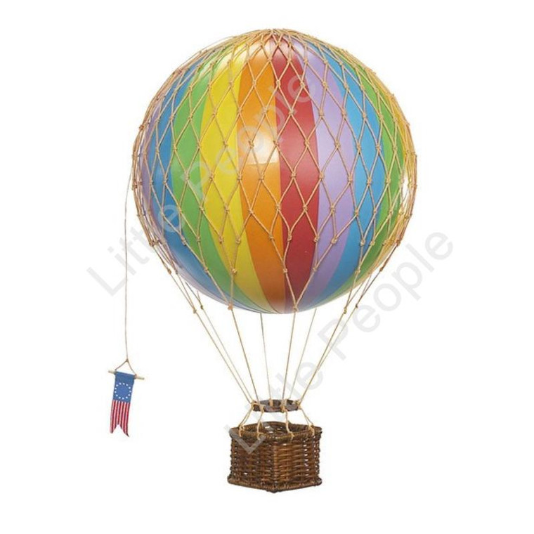 Hot Air Ballon Rainbow 22 x 12.6'' perfect for any nursery