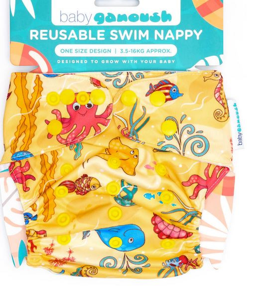 Baby Ganoush Reusable Swim Nappy FantaSea