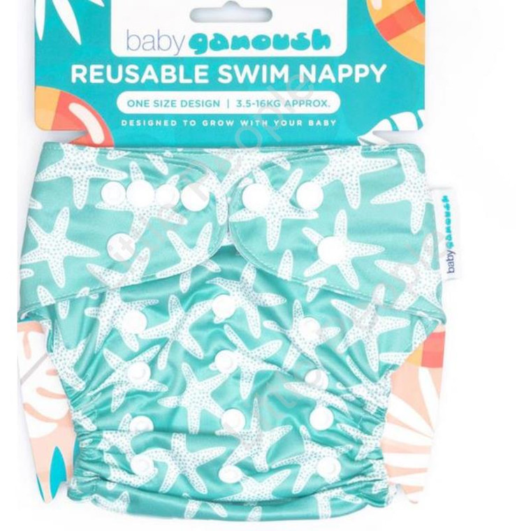 Baby Ganoush Reusable Swim Nappy Super Starfish