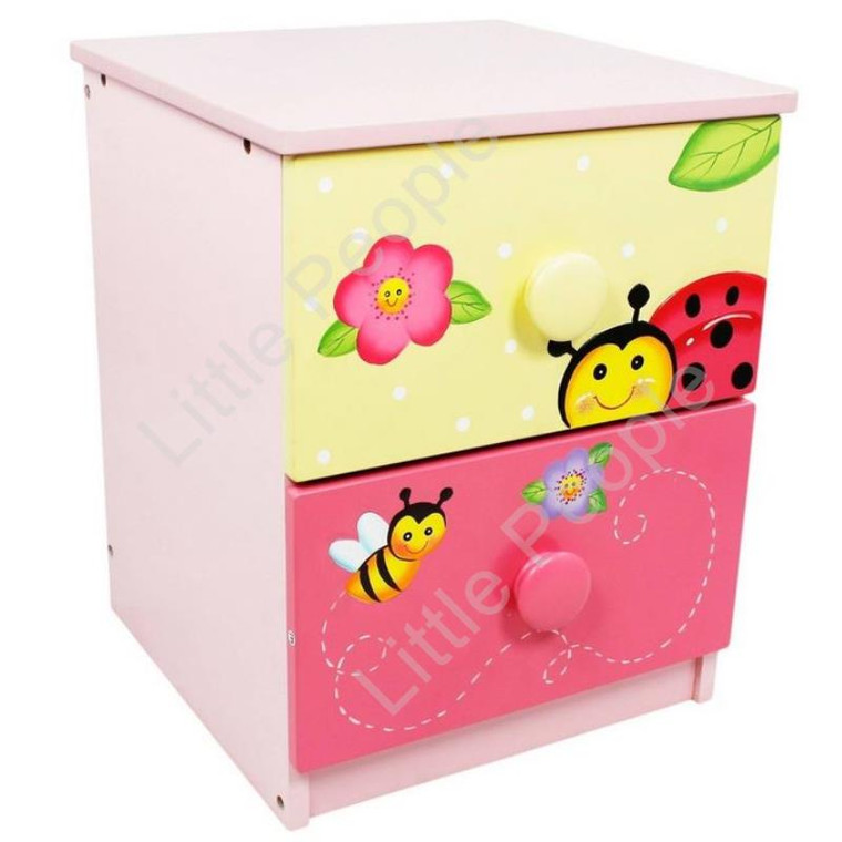 Magic Garden 2 Drawer Cabinet Wooden Furniture retired