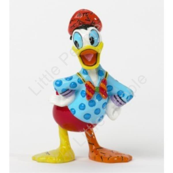 Disney Britto Donald Duck Mini Figurine 4033972 Rare Retired