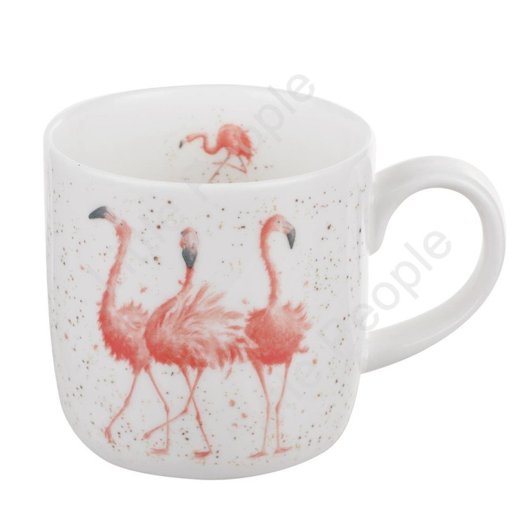 Royal Worcester Wrendale Designs Pink Ladies Mug