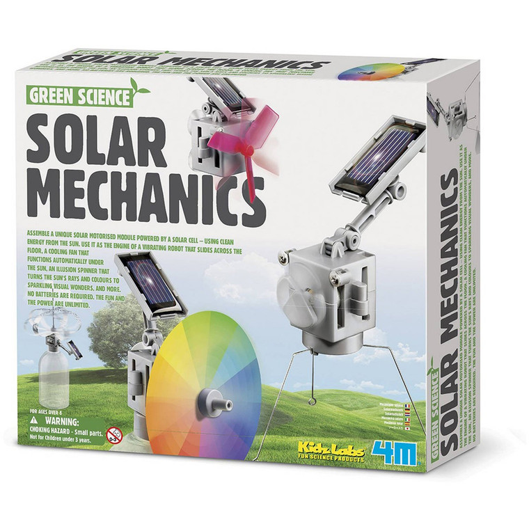 4M KidsLabs Solar Mechanic Science Kit, STEM