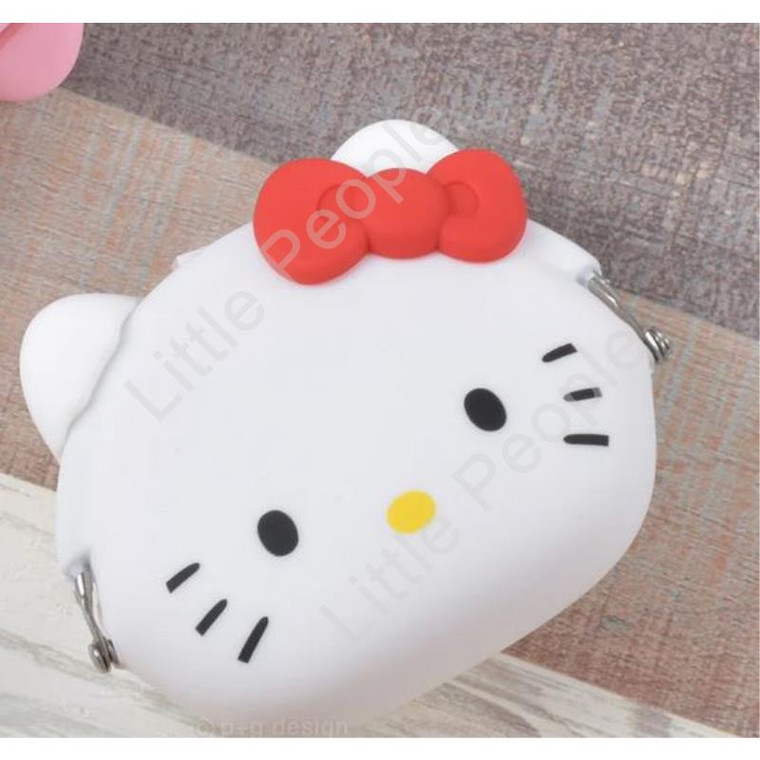 mimi POCHI Hello Kitty White Purse