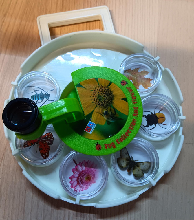 Field Microscope with inspection Tubs Magnifier Glass Sensory Tools