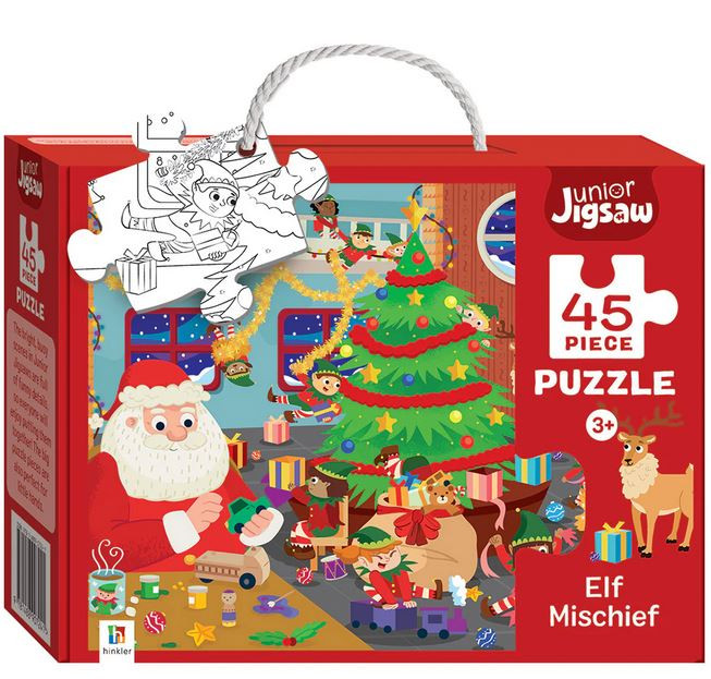 Junior Jigsaw : Elf Mischief