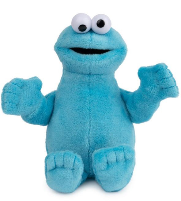 SESAME STREET BEANBAG Cookie Monster 16cm.