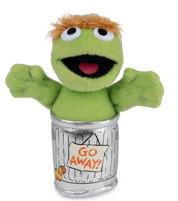 SESAME STREET BEANBAG Oscar 16cm.