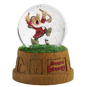 Disney Seven Dwarfs Grumpy Musical Golf Snowglobe