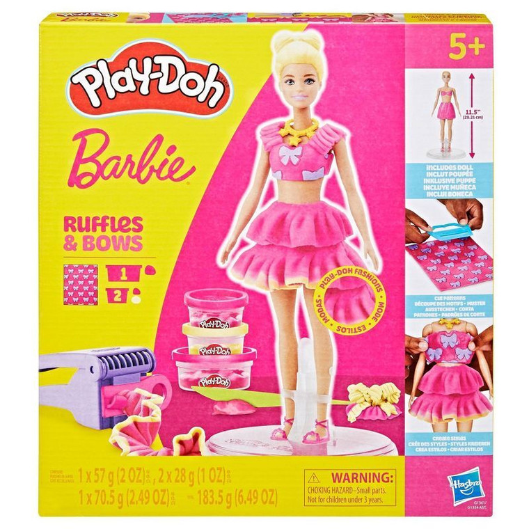 Playdoh - Barbie Florals And Fringe