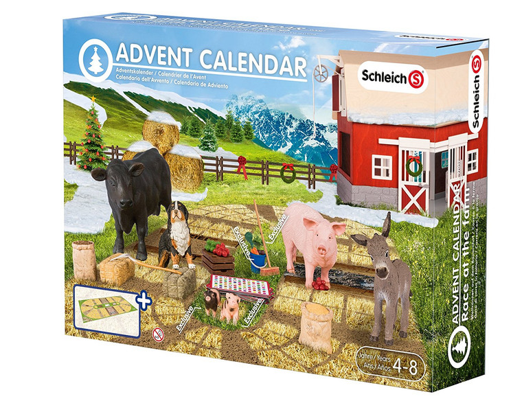 Schleich -  Advent Calander Farm life a piece of schleich behind every door
