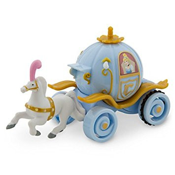 Disney Store Exclusive Cinderella Pullback and Go Carriage w/Sound Effects RARE