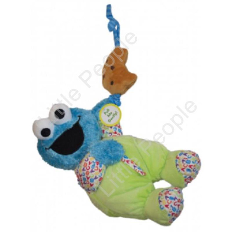 Sesame Street - COOKIE MONSTER MUSICAL PULL TOY NEW BABY retired