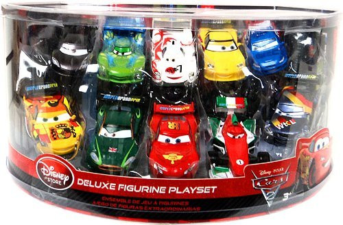 Disney / Pixar CARS 2 Movie Exclusive PVC 10Pack Deluxe Figurine