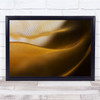 Fields Of Gold Abstract Smooth Golden Silk Silky Fabric Wall Art Print