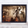 Holy Wars Crusaders Destruction Extermination History Wall Art Print