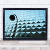 Eclipse Koln Germany Triangle Architecture Lamppost Wall Art Print