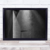 Grey Shadows Italy Light Wall Architecture Abstract Door Art Print