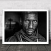 The Priest Africa African portraits Afrika Wall Art Print