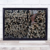 Bamboo Bare Foot Stood Manggarai Jakarta Wall Art Print