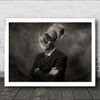 Metamorphosis Insect Bug Kafka Baw Wall Art Print
