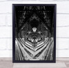 Dimension City B&W Traffic Wall Art Print