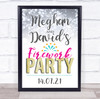 Firework Occasion Personalized Event Occasion Party Decoration Sign