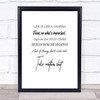 Develop From Negatives Quote Print Poster Typography Word Art Picture