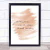 Difficulties Quote Print Watercolour Wall Art Difficulties Quote Print Watercolour Wall Art