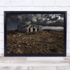 Iceland Fiskilaekur Borgarfjordur Melasveit Landscape House Farm Wall Art Print