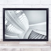 Architecture Jeroenvandewiel Germany Abstract Dusseldorf Stairs Wall Art Print