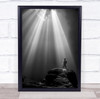 Cave Light Landscape Adventure Yogyakarta Indonesia Hike Hiking Wall Art Print