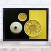 Circles Yellow Lemon Sherbets Cairns Australia Still Life Candy Wall Art Print