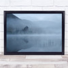 Kilchurn Castle Fog Morning Mysterious Scotland Dawn Early Reed Wall Art Print