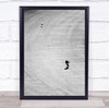 Street Aerial Girl Kid Child Childhood Play Playing Parking Lot Wall Art Print