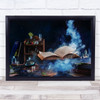 Book Books Magic Magical Read Reading Smoke Still Life Gravity Wall Art Print