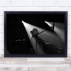 black and white Mood Performance Jazz Drum Drummer Lights The Wall Art Print