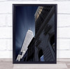 City Manhattan USA Architecture New York NYC Skyscraper Tower Wall Art Print